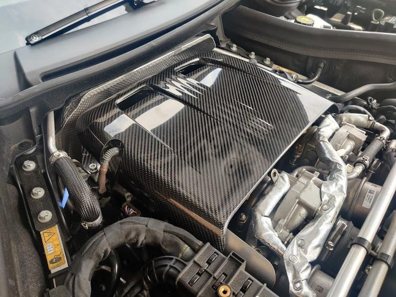 CMST Carbon Fiber Engine Cover for Mercedes Benz AMG GT & GTS & GTC & GTR 2015-ON - Robot Bodykits