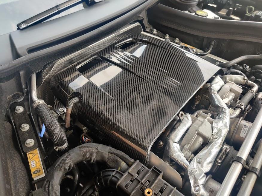 CMST Carbon Fiber Engine Cover for Mercedes Benz AMG GT & GTS & GTC & GTR 2015-ON - Robot Bodykits