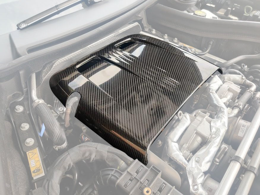 CMST Carbon Fiber Engine Cover for Mercedes Benz AMG GT & GTS & GTC & GTR 2015-ON - Robot Bodykits