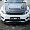 CMST Carbon Fiber PVC Glass Transparent Hood for Volkswagen GTI & Golf R & Golf MK7 MK7.5