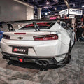 CMST Carbon Fiber Rear Spoiler Wing (7 Pcs) for Chevrolet Camaro 2016-ON - Robot Bodykits