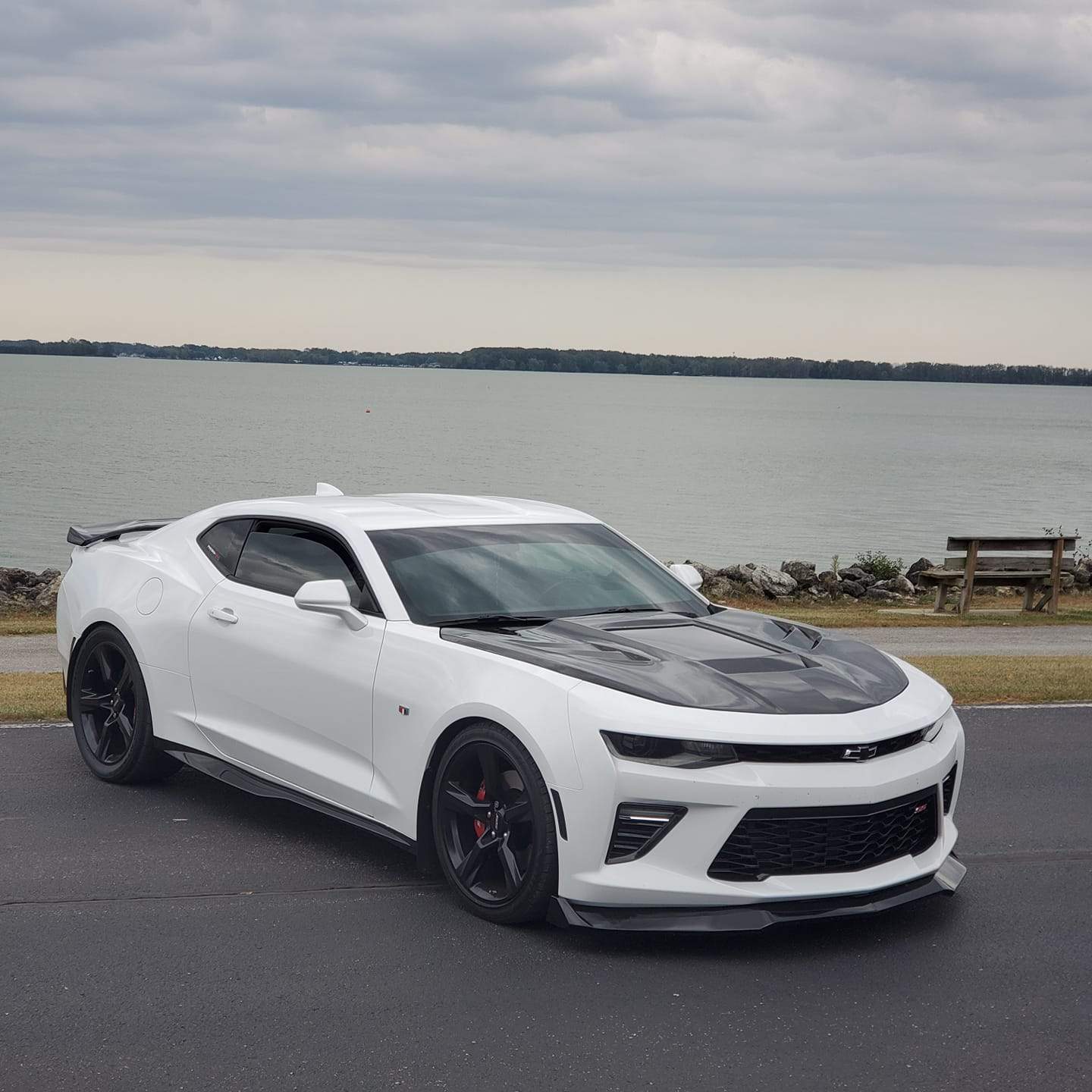 CMST Carbon Fiber Transparent Hood for Chevrolet Camaro 6th Gen 2016-ON - Robot Bodykits