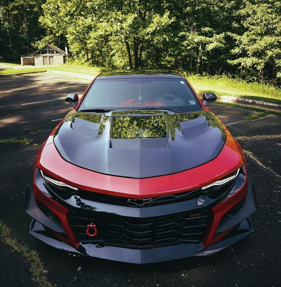 CMST Carbon Fiber Transparent Hood for Chevrolet Camaro 6th Gen 2016-ON - Robot Bodykits