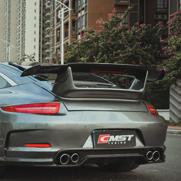 CMST Carbon Fiber Trunk Lid with Rear Spoiler for Porsche 2006-2011 (911) 997 Upgrade to GT3 - Robot Bodykits
