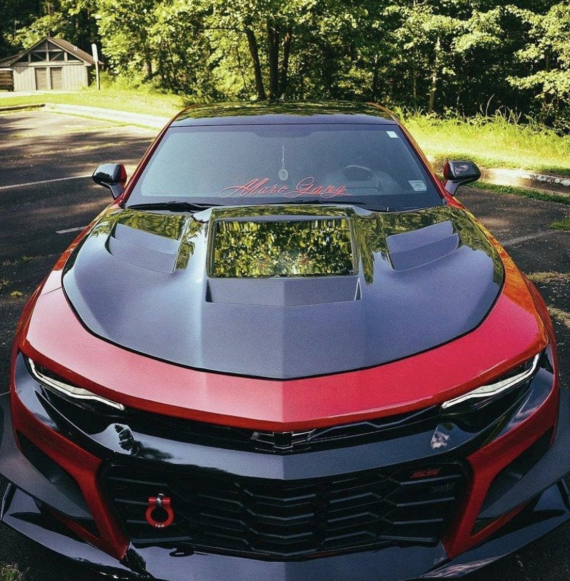 CMST Carbon Fiber Transparent Hood for Chevrolet Camaro 6th Gen 2016-ON - Robot Bodykits