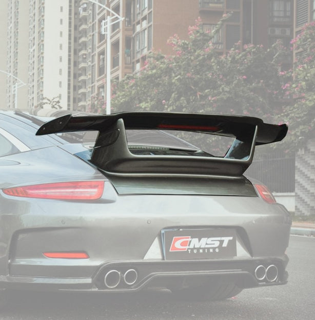 CMST Carbon Fiber Trunk Lid with Rear Spoiler for Porsche 2006-2011 (911) 997 Upgrade to GT3 - Robot Bodykits