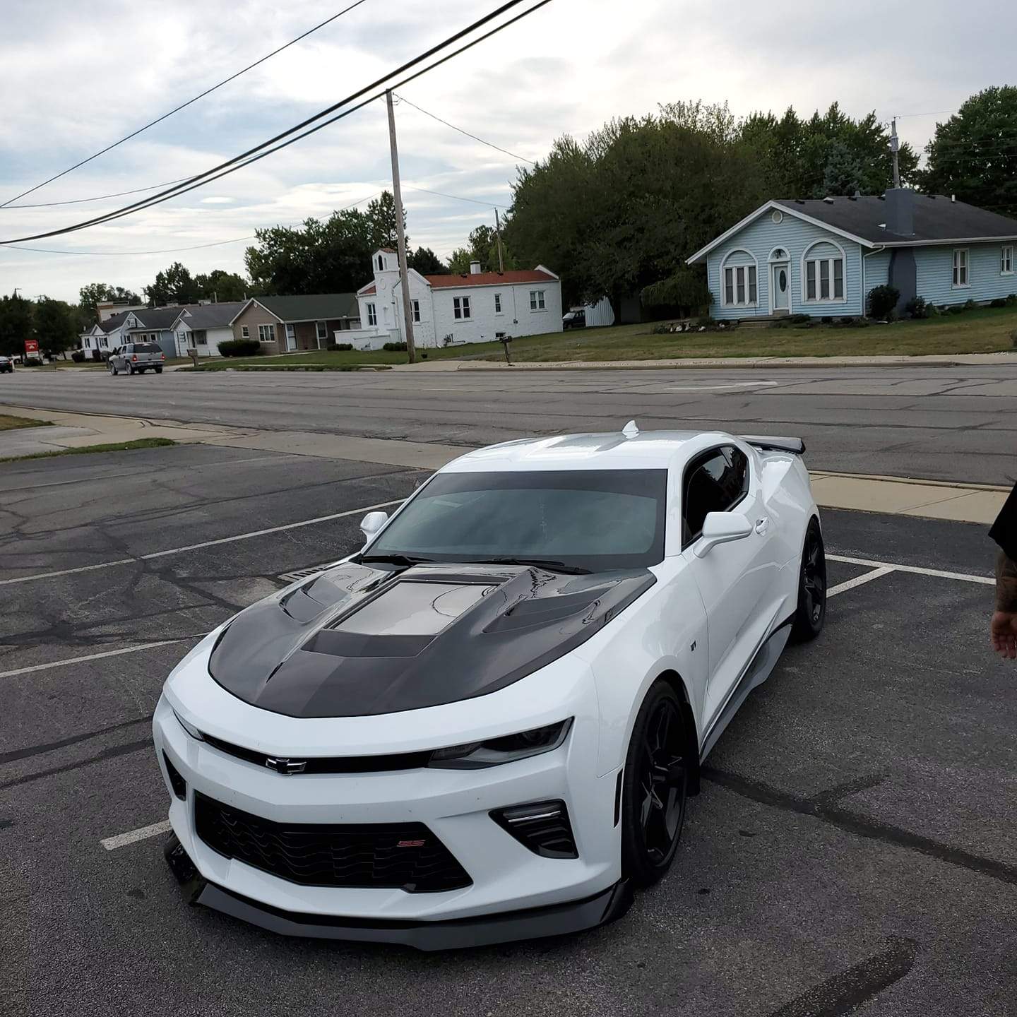 CMST Carbon Fiber Transparent Hood for Chevrolet Camaro 6th Gen 2016-ON - Robot Bodykits