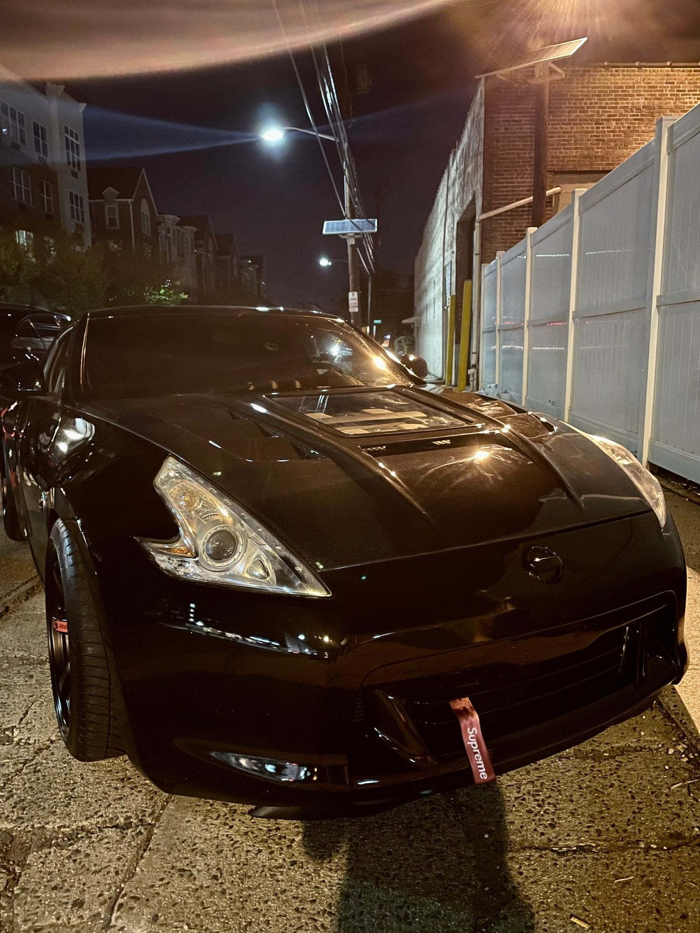 CMST Tuning Carbon Fiber Hood with Tempered Glass for Nissan 370Z Z34 Fairlady Z - Robot Bodykits