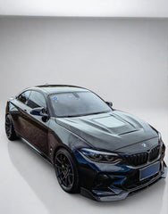 CMST Tuning Carbon Fiber Tempered Glass Transparent Hood For BMW M2 / M2C F87 2 Series F22 2014-ON