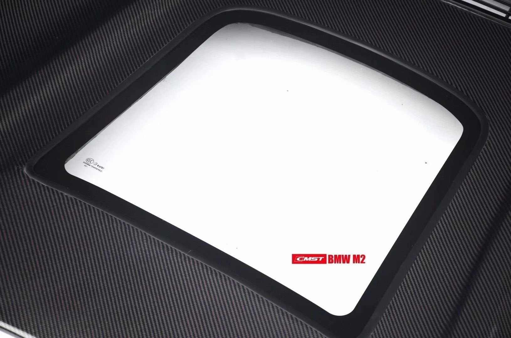 CMST Tuning Carbon Fiber Tempered Glass Transparent Hood For BMW M2 / M2C F87 2 Series F22 2014-ON - Robot Bodykits