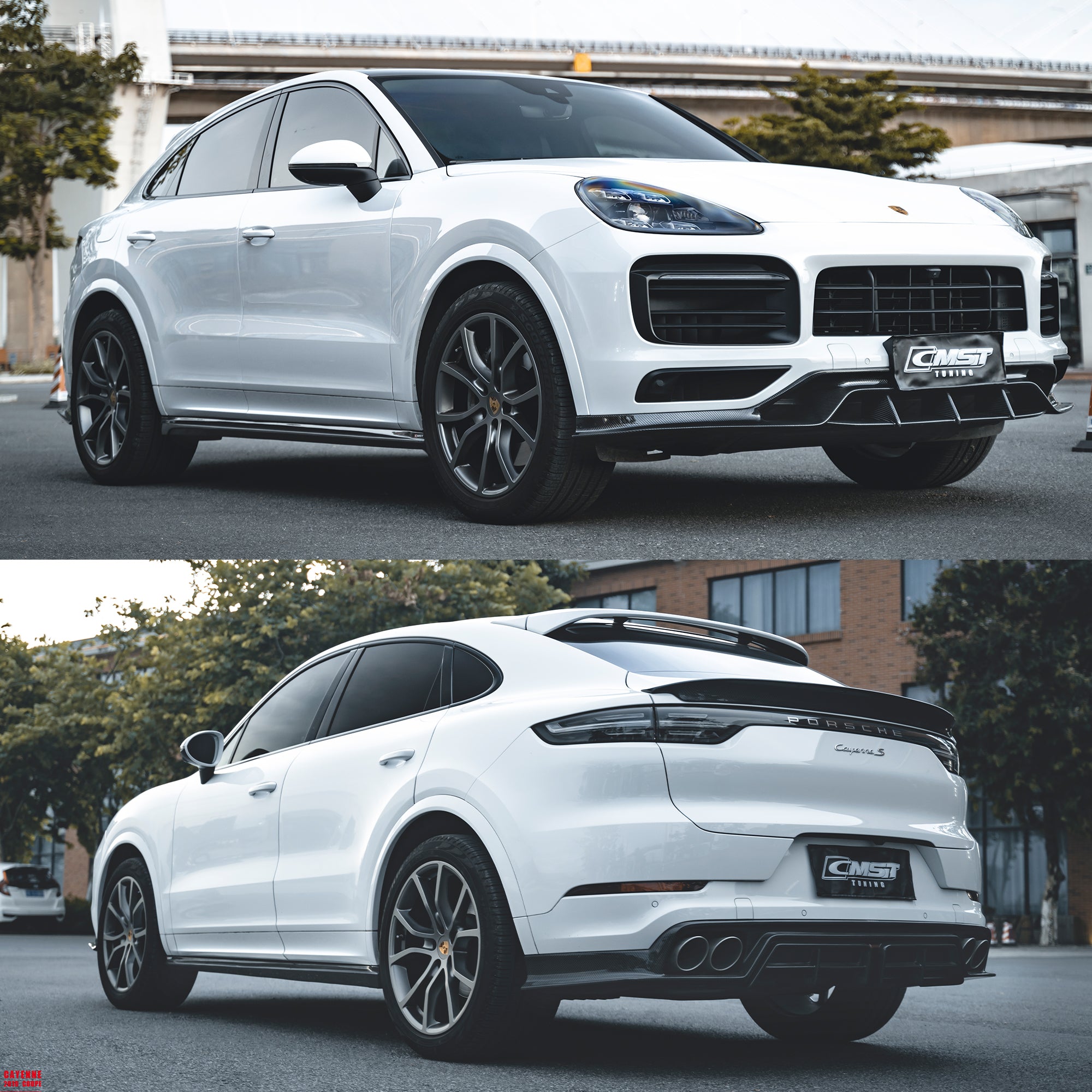 Porsche Cayenne Coupe 9Y3 (2018+) CMST Carbon Fibre Aero Body Kit - Robot Bodykits