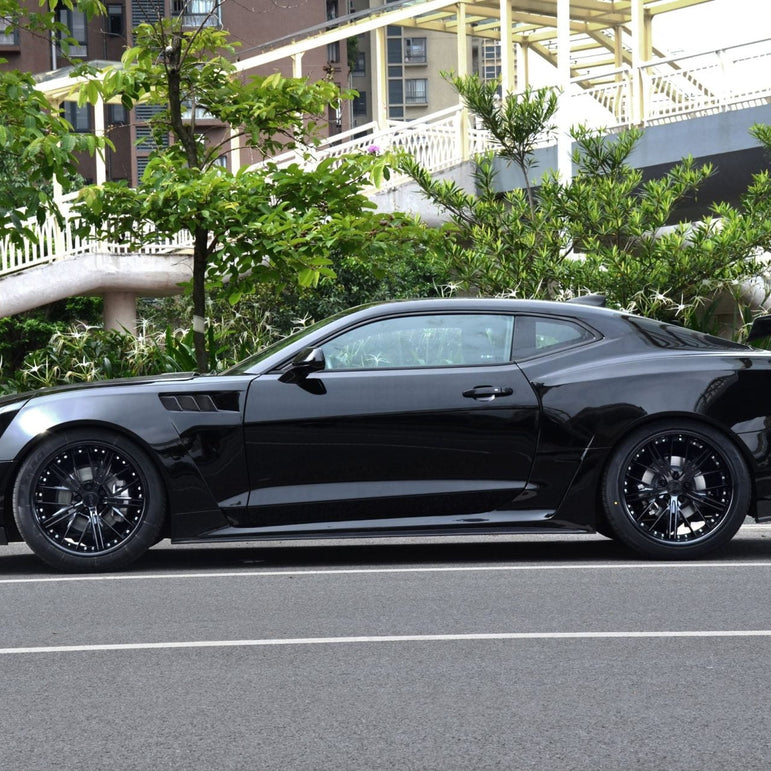CMST Carbon Fiber Rear Spoiler Wing (7 Pcs) for Chevrolet Camaro 2016-ON - Robot Bodykits