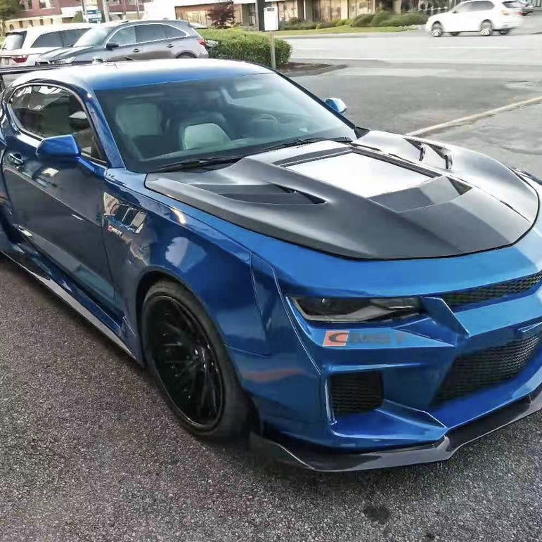 CMST Carbon Fiber Transparent Hood for Chevrolet Camaro 6th Gen 2016-ON - Robot Bodykits