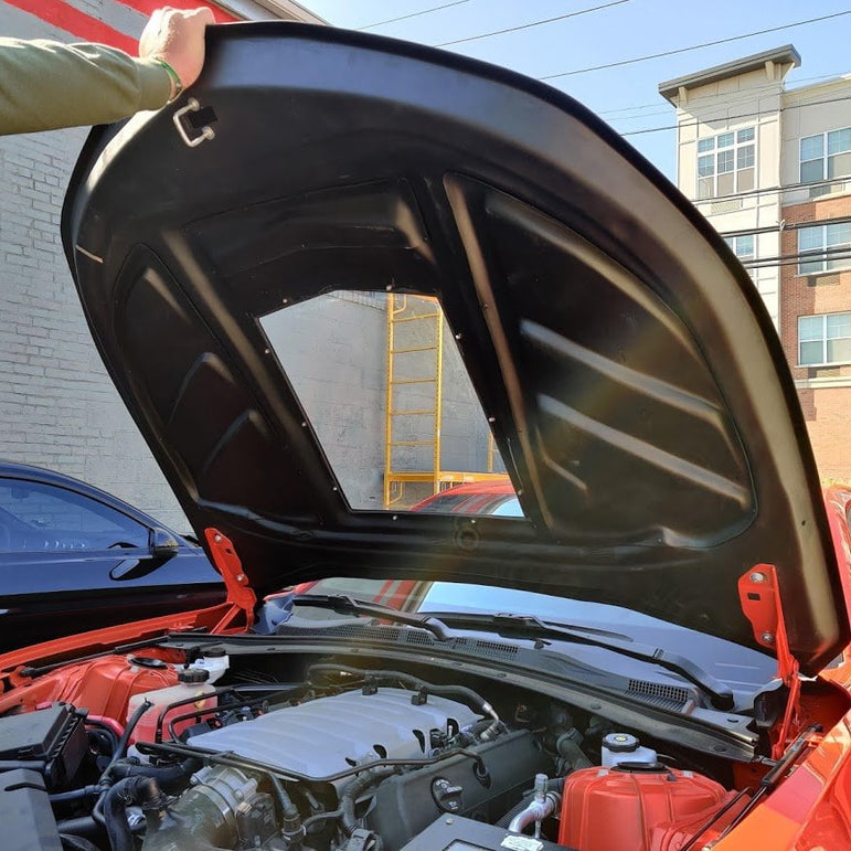 CMST Carbon Fiber Transparent Hood for Chevrolet Camaro 6th Gen 2016-ON - Robot Bodykits