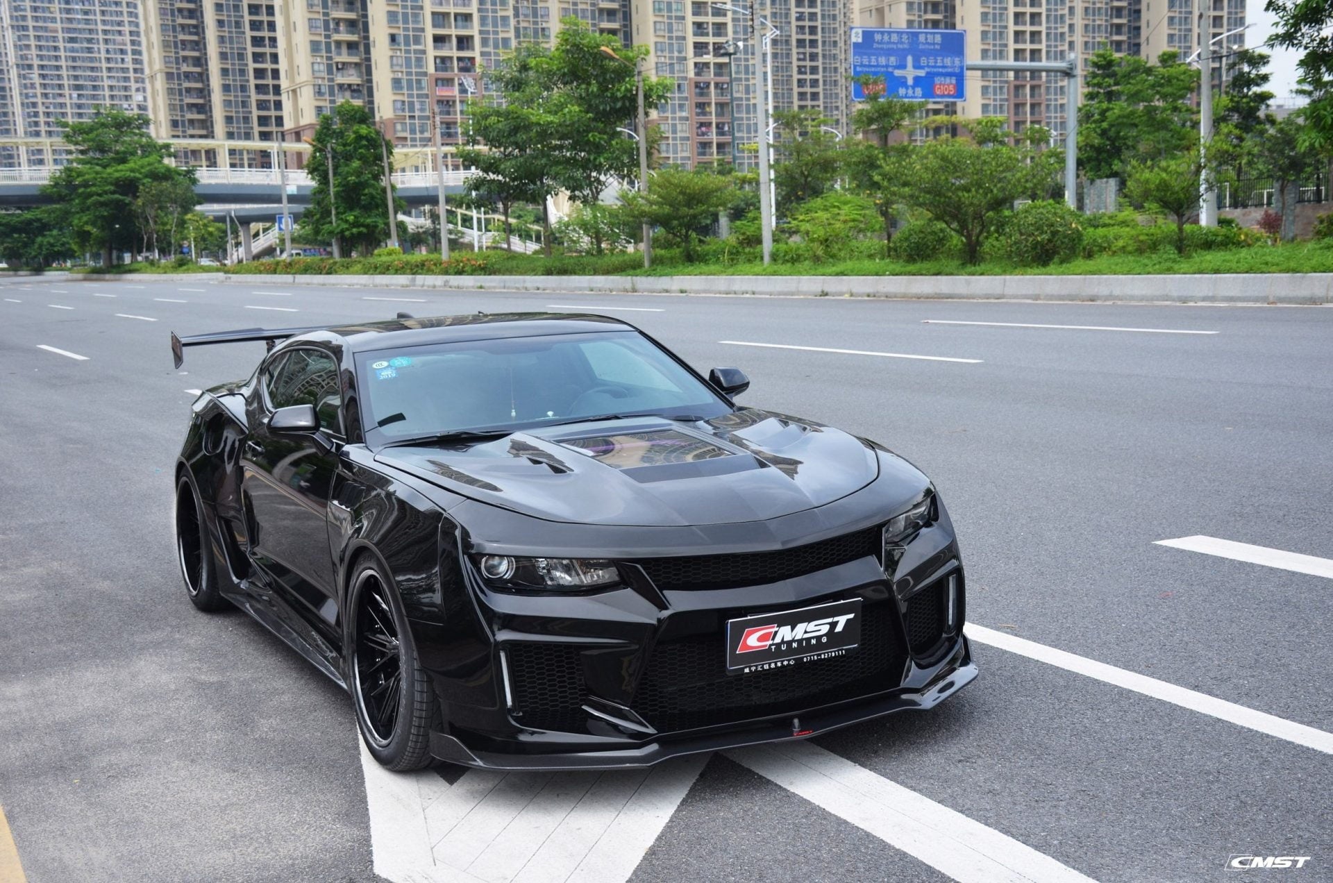 CMST Carbon Fiber Transparent Hood for Chevrolet Camaro 6th Gen 2016-ON - Robot Bodykits