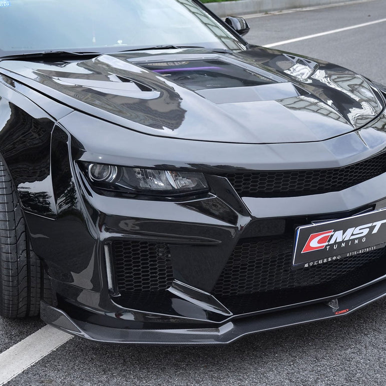 CMST Carbon Fiber Transparent Hood for Chevrolet Camaro 6th Gen 2016-ON - Robot Bodykits