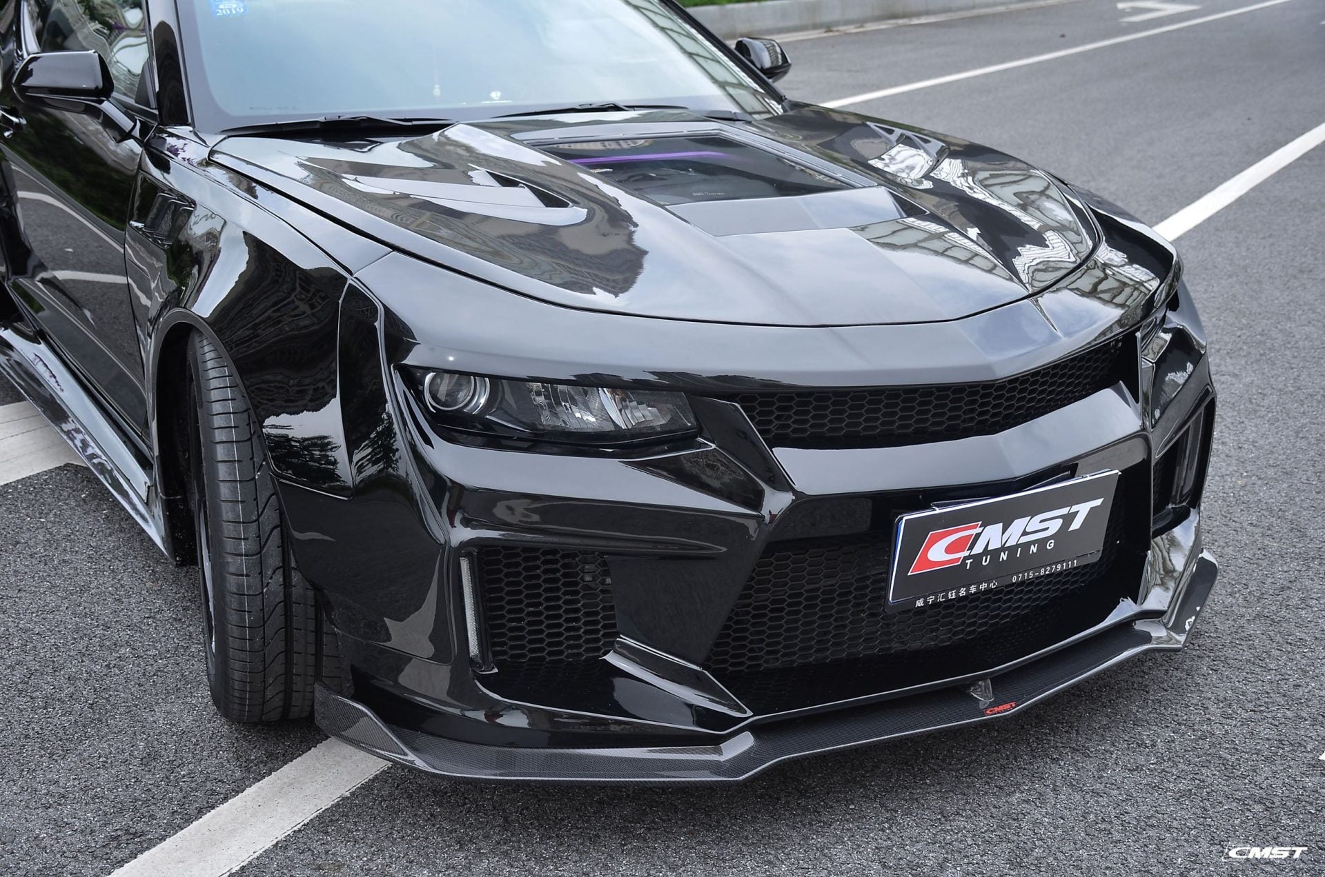 CMST Carbon Fiber Transparent Hood for Chevrolet Camaro 6th Gen 2016-ON - Robot Bodykits