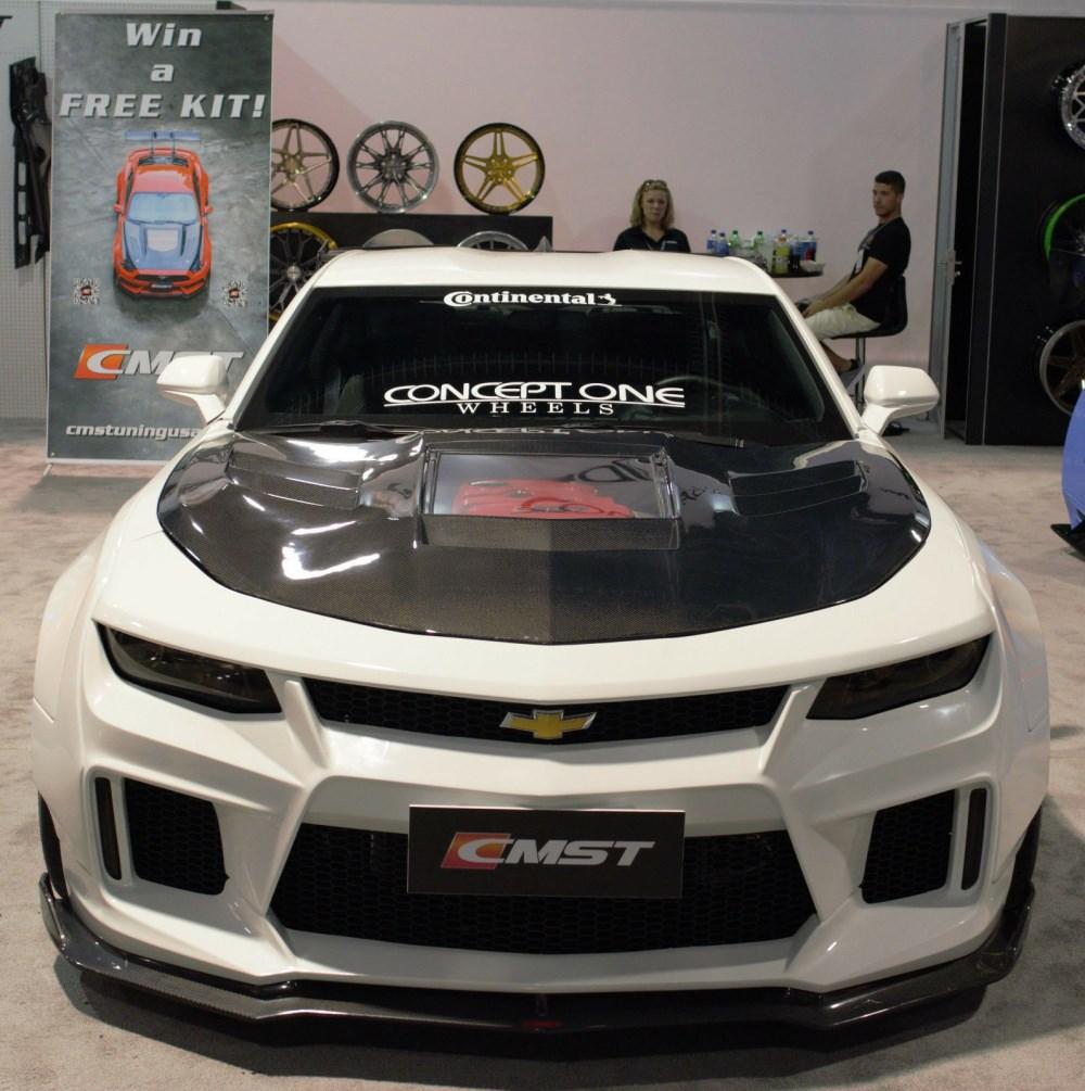 CMST Carbon Fiber Transparent Hood for Chevrolet Camaro 6th Gen 2016-ON - Robot Bodykits