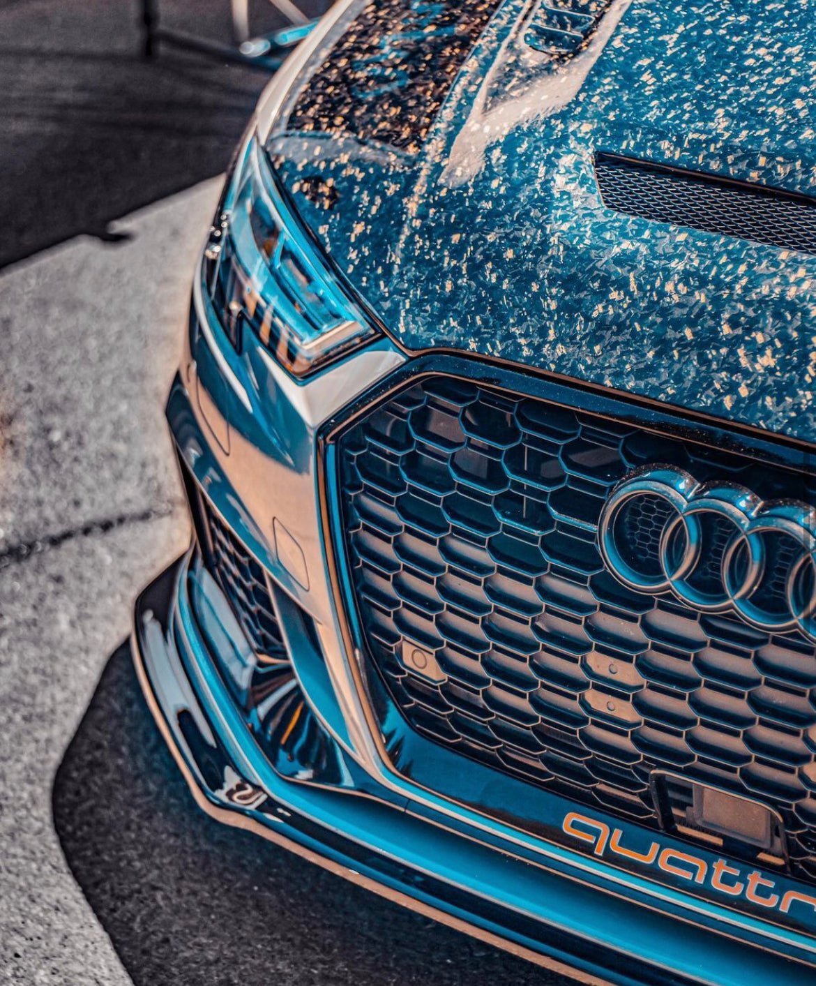 CMST Tuning Carbon Fiber Hood Bonnet Ver.1 for Audi RS3 2018-2020 & 2014-2020 A3 & A3 S Line & S3 - Robot Bodykits