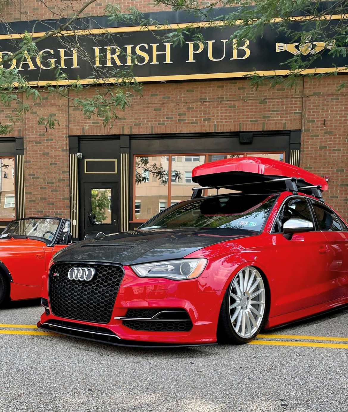 CMST Tuning Carbon Fiber Hood Bonnet Ver.1 for Audi RS3 2018-2020 & 2014-2020 A3 & A3 S Line & S3 - Robot Bodykits