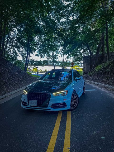 CMST Tuning Carbon Fiber Hood Bonnet Ver.1 for Audi RS3 2018-2020 & 2014-2020 A3 & A3 S Line & S3 - Robot Bodykits