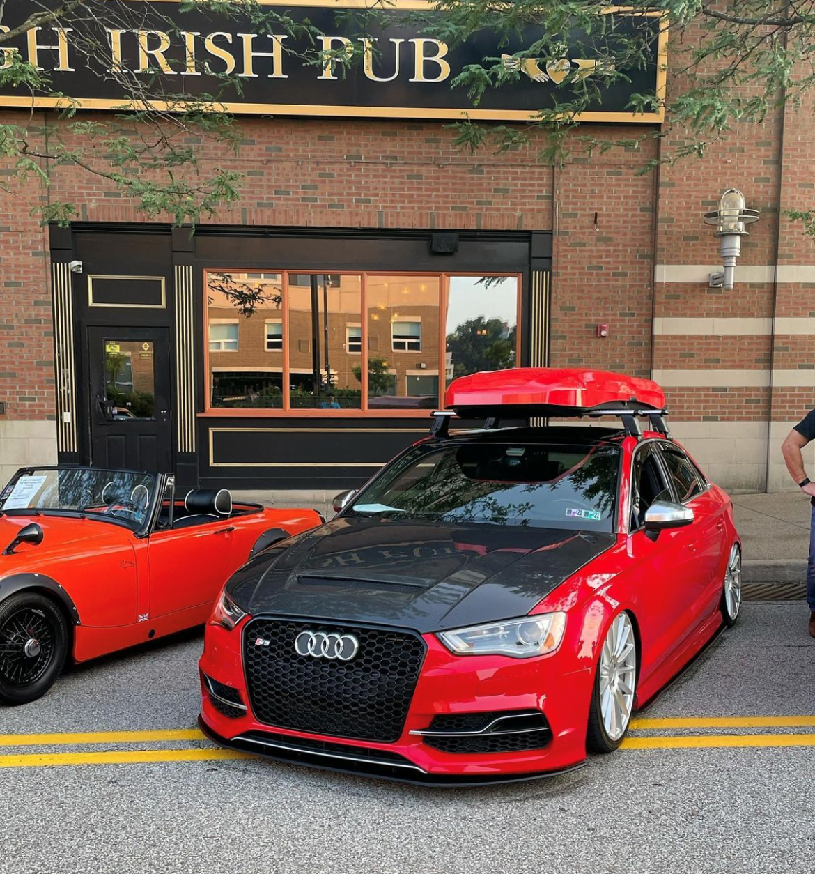 CMST Tuning Carbon Fiber Hood Bonnet Ver.1 for Audi RS3 2018-2020 & 2014-2020 A3 & A3 S Line & S3 - Robot Bodykits