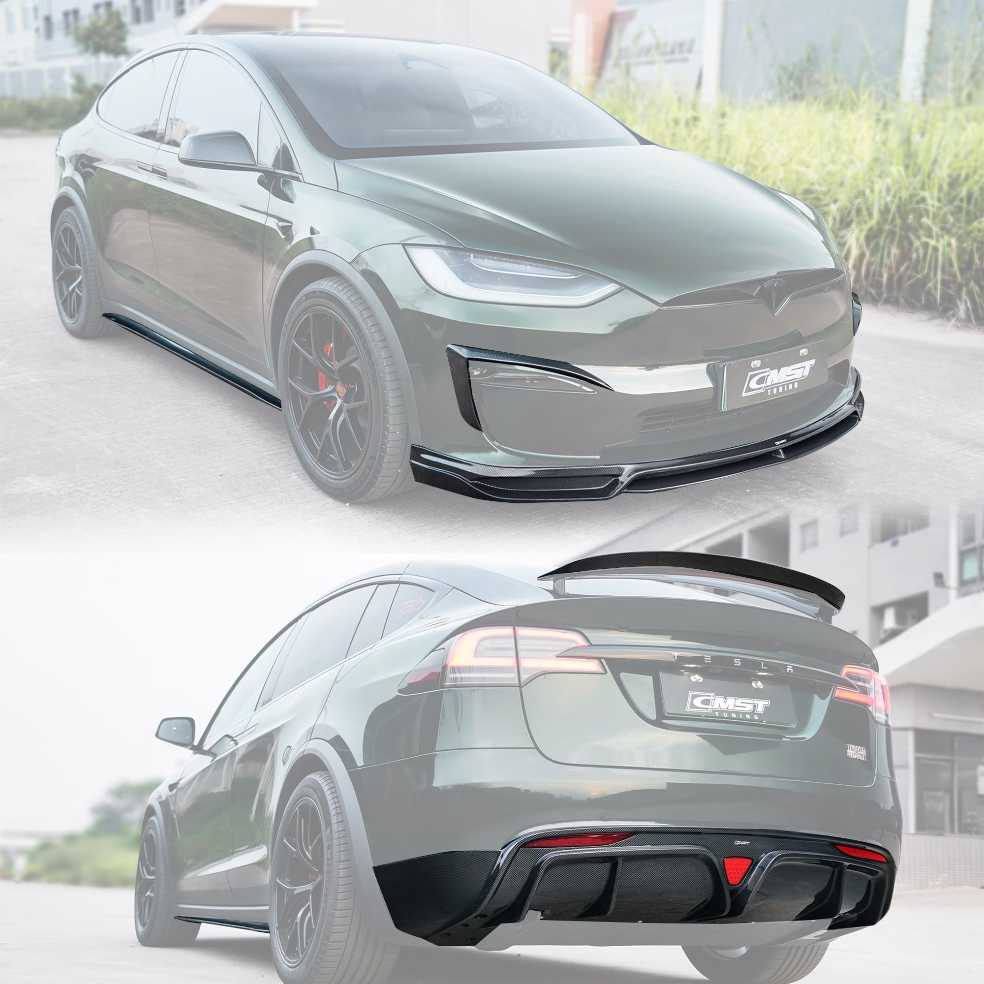 CMST Carbon Fiber Full Body Kit for Tesla Model X Gen 2 2022-2026
