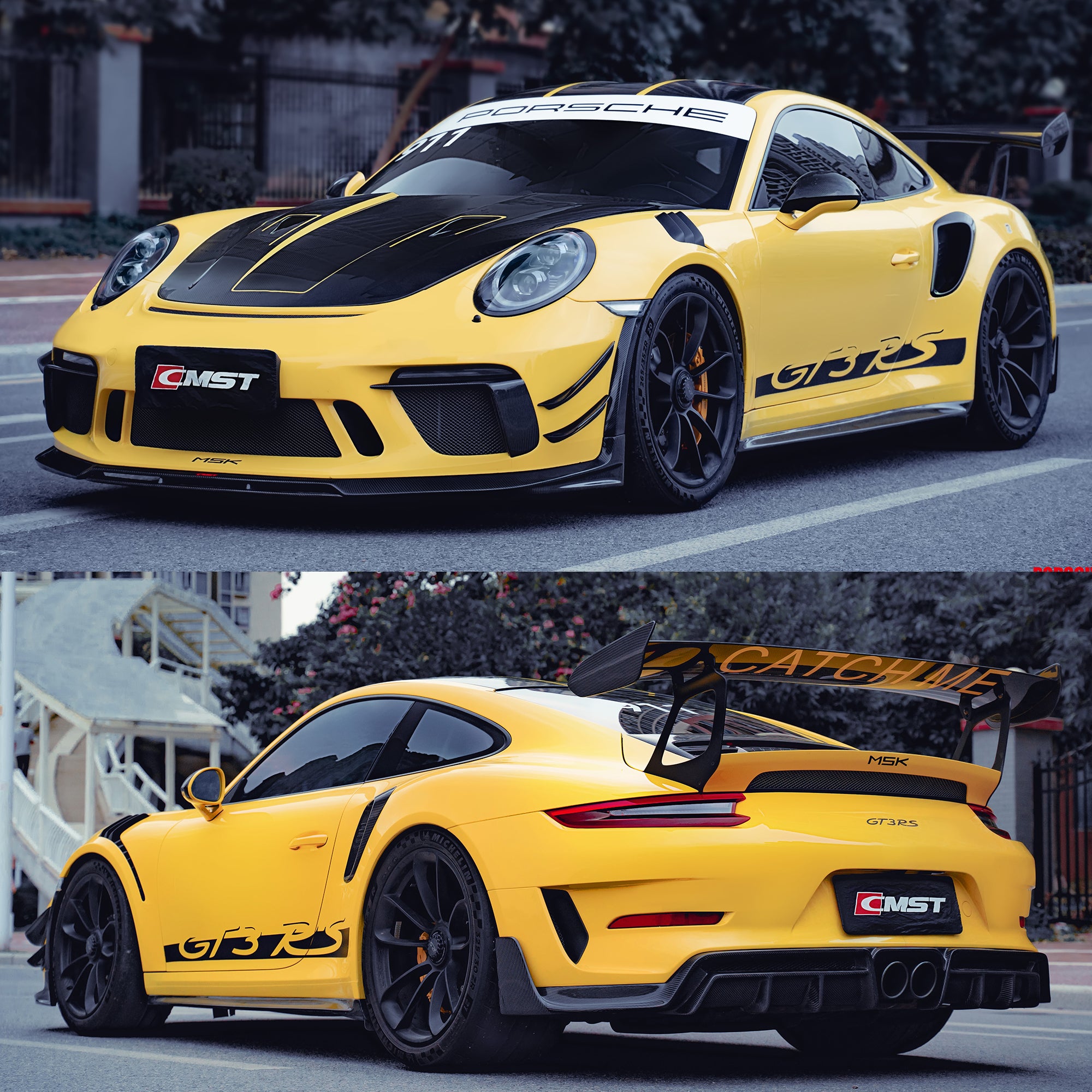 CMST Tuning Carbon Fiber Full Body Kit for Porsche 991 991.2 GT3RS - Robot Bodykits