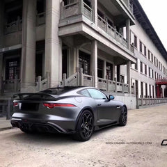 CMST Carbon fiber Rear Spoiler Wing Ver.1 for Jaguar F-Type 2014-ON