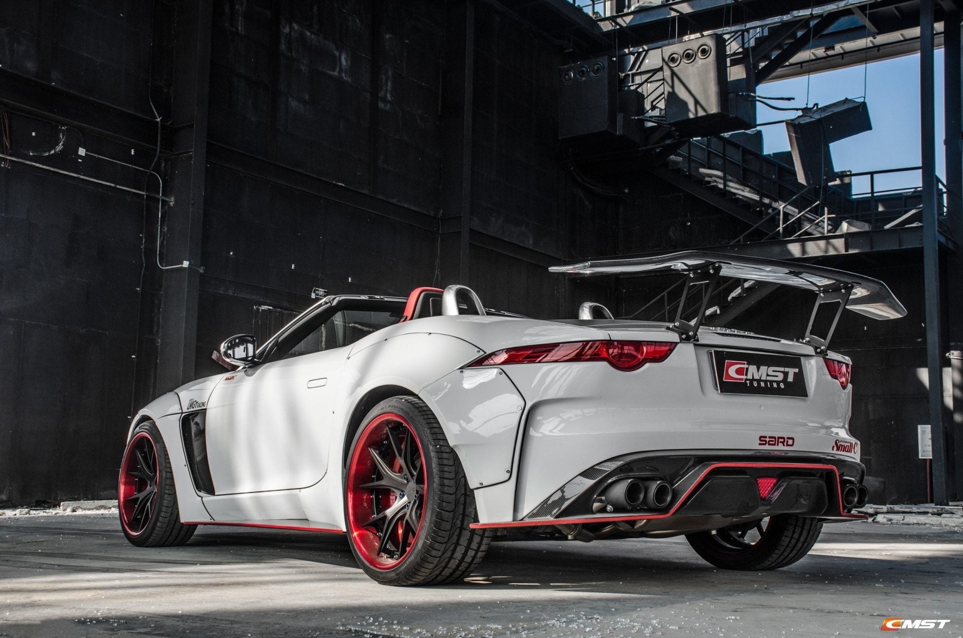 CMST Carbon fiber Rear Spoiler Wing Ver.2 for Jaguar F-Type 20 - Robot Bodykits