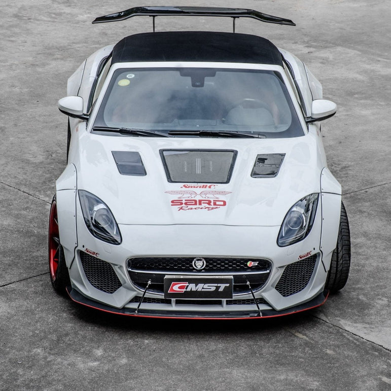 CMST Carbon fiber Rear Spoiler Wing Ver.2 for Jaguar F-Type 20 - Robot Bodykits
