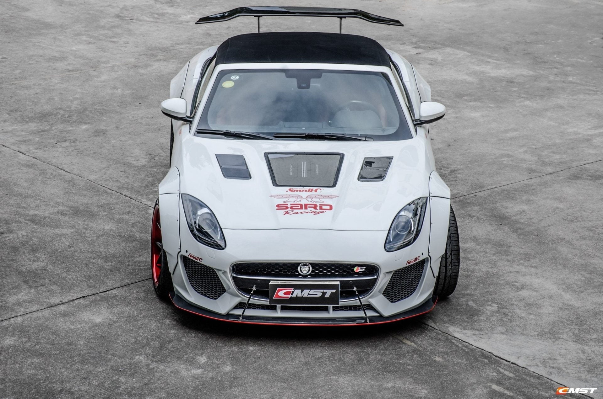 CMST Carbon fiber Rear Spoiler Wing Ver.2 for Jaguar F-Type 20 - Robot Bodykits