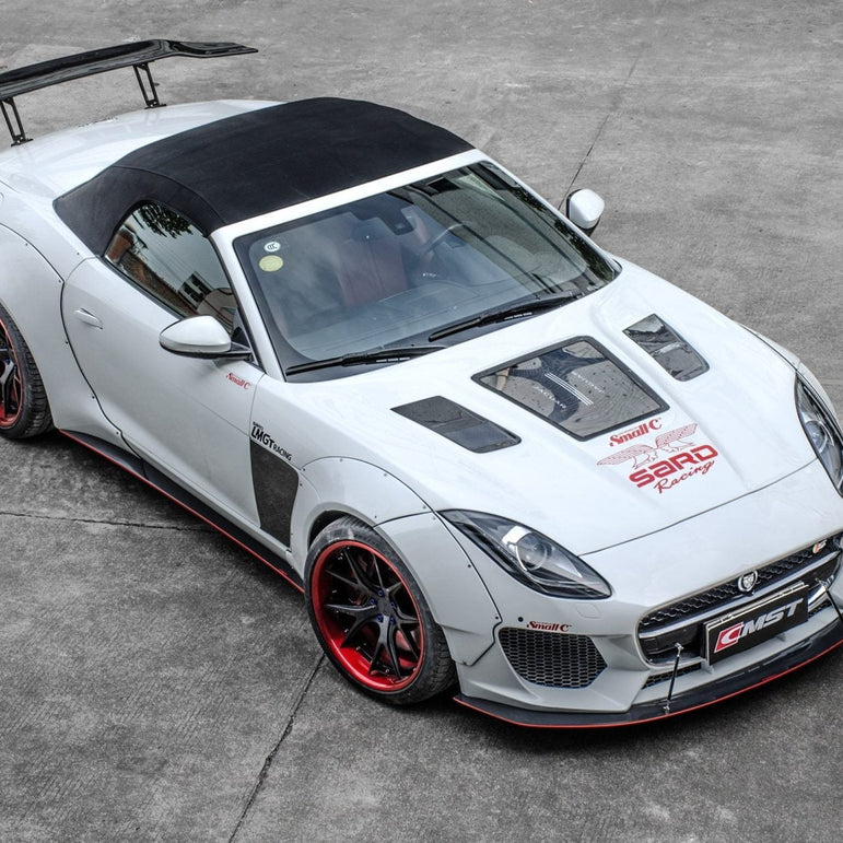 CMST Carbon fiber Rear Spoiler Wing Ver.2 for Jaguar F-Type 20 - Robot Bodykits