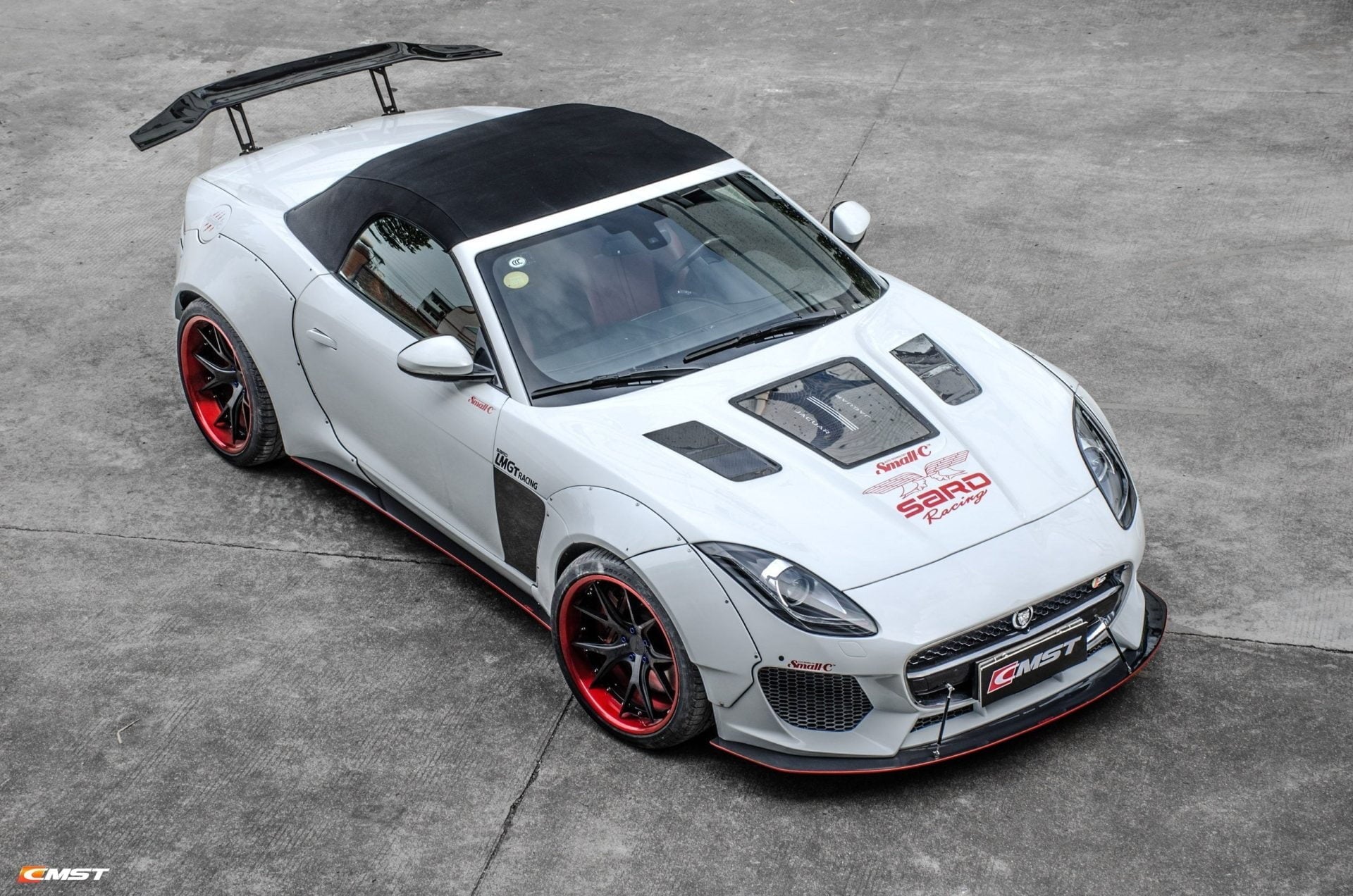 CMST Carbon fiber Rear Spoiler Wing Ver.2 for Jaguar F-Type 20 - Robot Bodykits