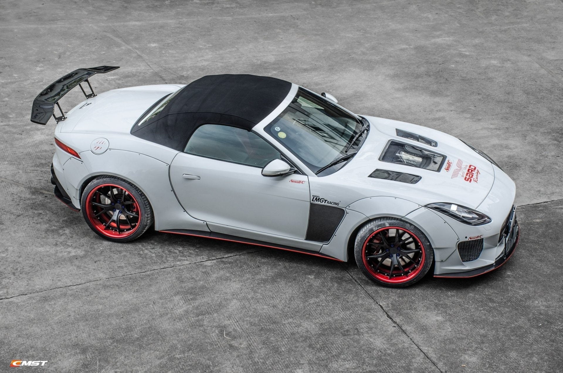 CMST Carbon fiber Rear Spoiler Wing Ver.2 for Jaguar F-Type 20 - Robot Bodykits