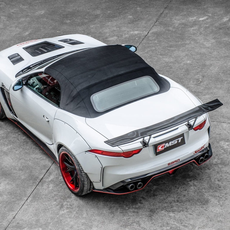 CMST Carbon fiber Rear Spoiler Wing Ver.2 for Jaguar F-Type 20 - Robot Bodykits