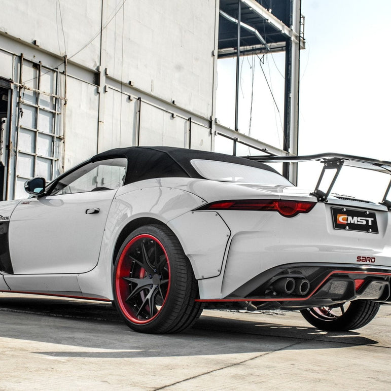 CMST Carbon fiber Rear Spoiler Wing Ver.2 for Jaguar F-Type 20 - Robot Bodykits