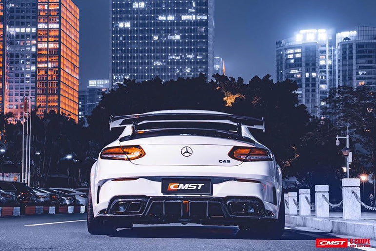 CMST Carbon Fiber Wide Body Kit for Mercedes-Benz C43 C300 C Coupe 2015-ON - Robot Bodykits