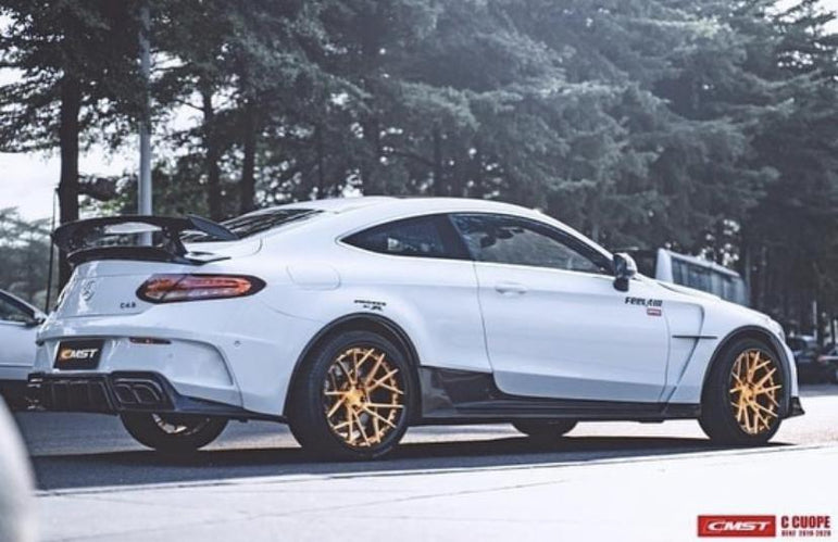 CMST Carbon Fiber Wide Body Kit for Mercedes-Benz C43 C300 C Coupe 2015-ON - Robot Bodykits