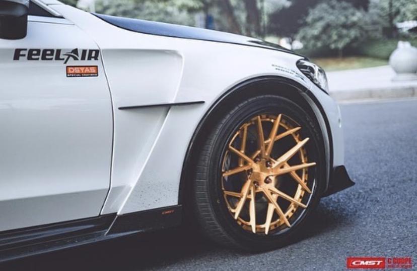 CMST Carbon Fiber Wide Body Kit for Mercedes-Benz C43 C300 C Coupe 2015-ON - Robot Bodykits