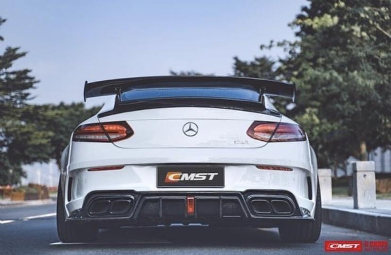 CMST Carbon Fiber Wide Body Kit for Mercedes-Benz C43 C300 C Coupe 2015-ON - Robot Bodykits
