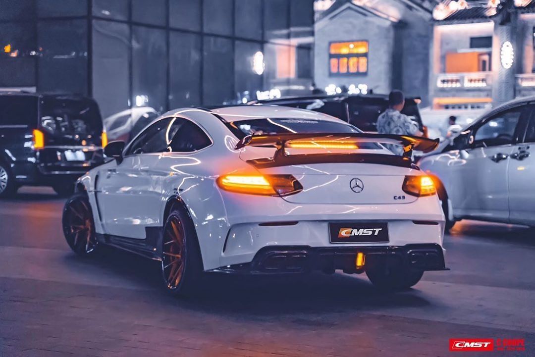 CMST Carbon Fiber Wide Body Kit for Mercedes-Benz C43 C300 C Coupe 2015-ON - Robot Bodykits