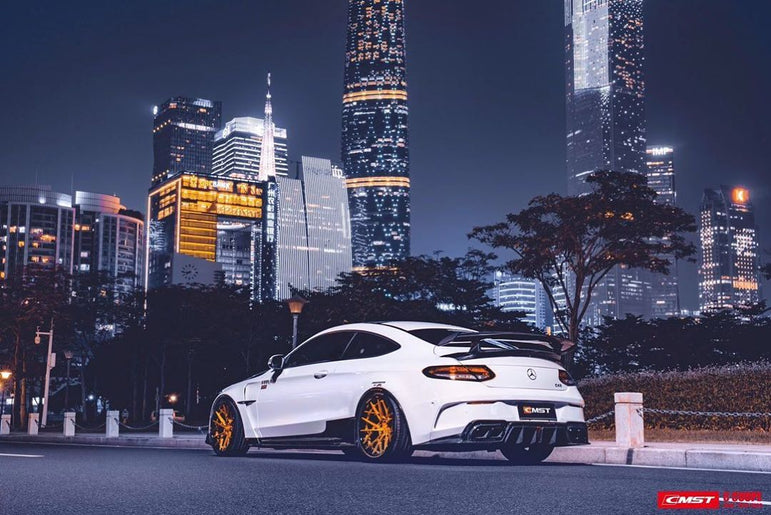 CMST Carbon Fiber Wide Body Kit for Mercedes-Benz C43 C300 C Coupe 2015-ON - Robot Bodykits