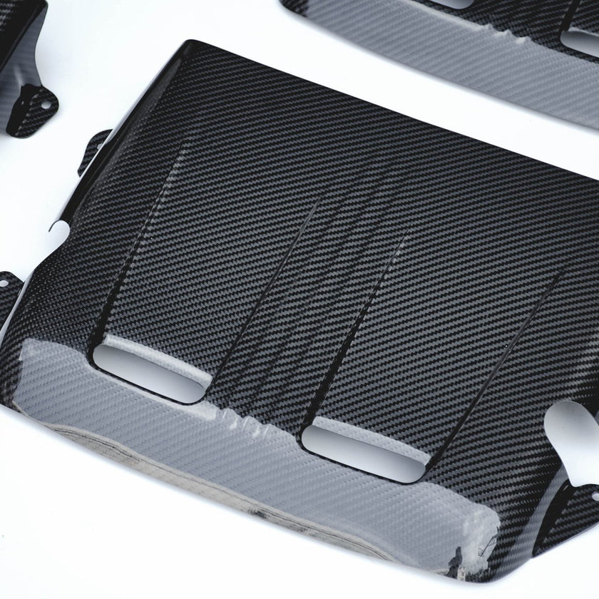 CMST Carbon Fiber Engine Cover for Mercedes Benz AMG C63 (2015-2020) - Robot Bodykits