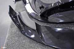 CMST Carbon Fiber Front Lip for Mercedes Benz C63 C63S AMG Sedan & Coupe 2015-ON