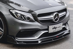 CMST Carbon Fiber Front Lip for Mercedes Benz C63 C63S AMG Sedan & Coupe 2015-ON