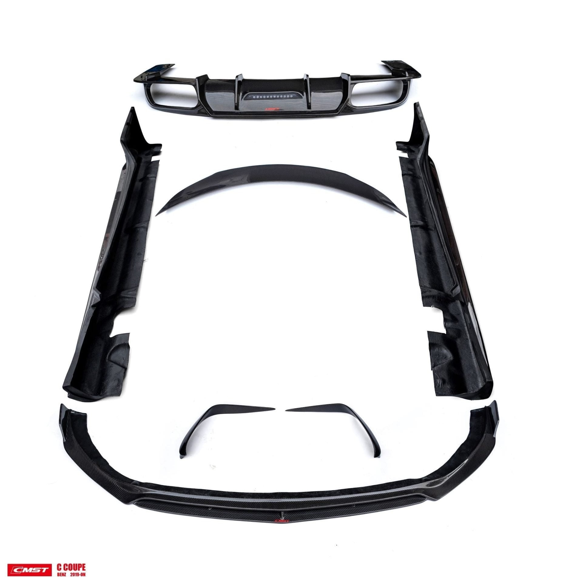 CMST Carbon Fiber Full Body Kit for Mercedes Benz C Coupe AMG Sport Package W205 (2019-ON) - Robot Bodykits