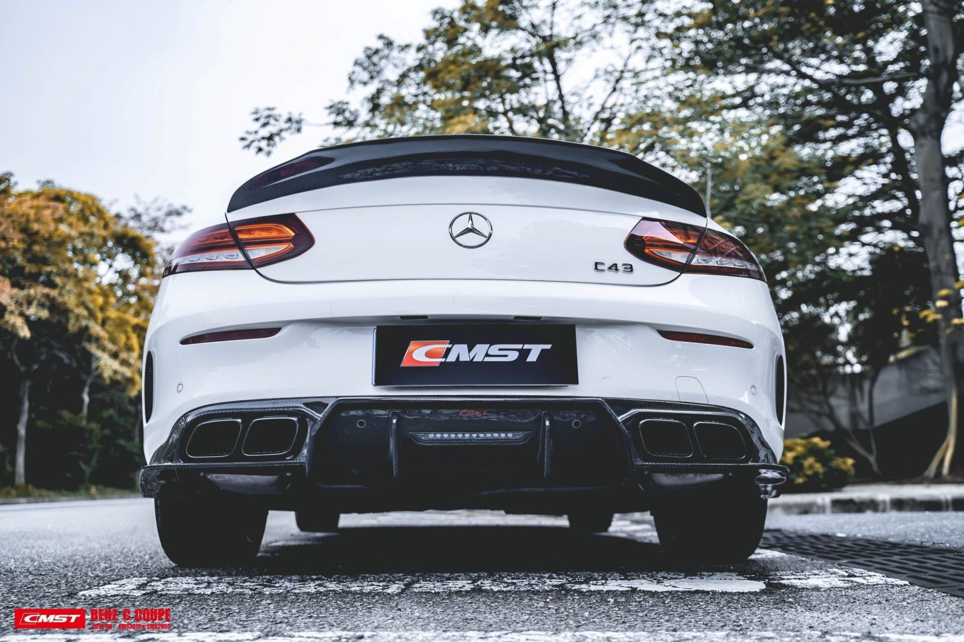 CMST Carbon Fiber Full Body Kit for Mercedes Benz C Coupe AMG Sport Package W205 (2019-ON) - Robot Bodykits