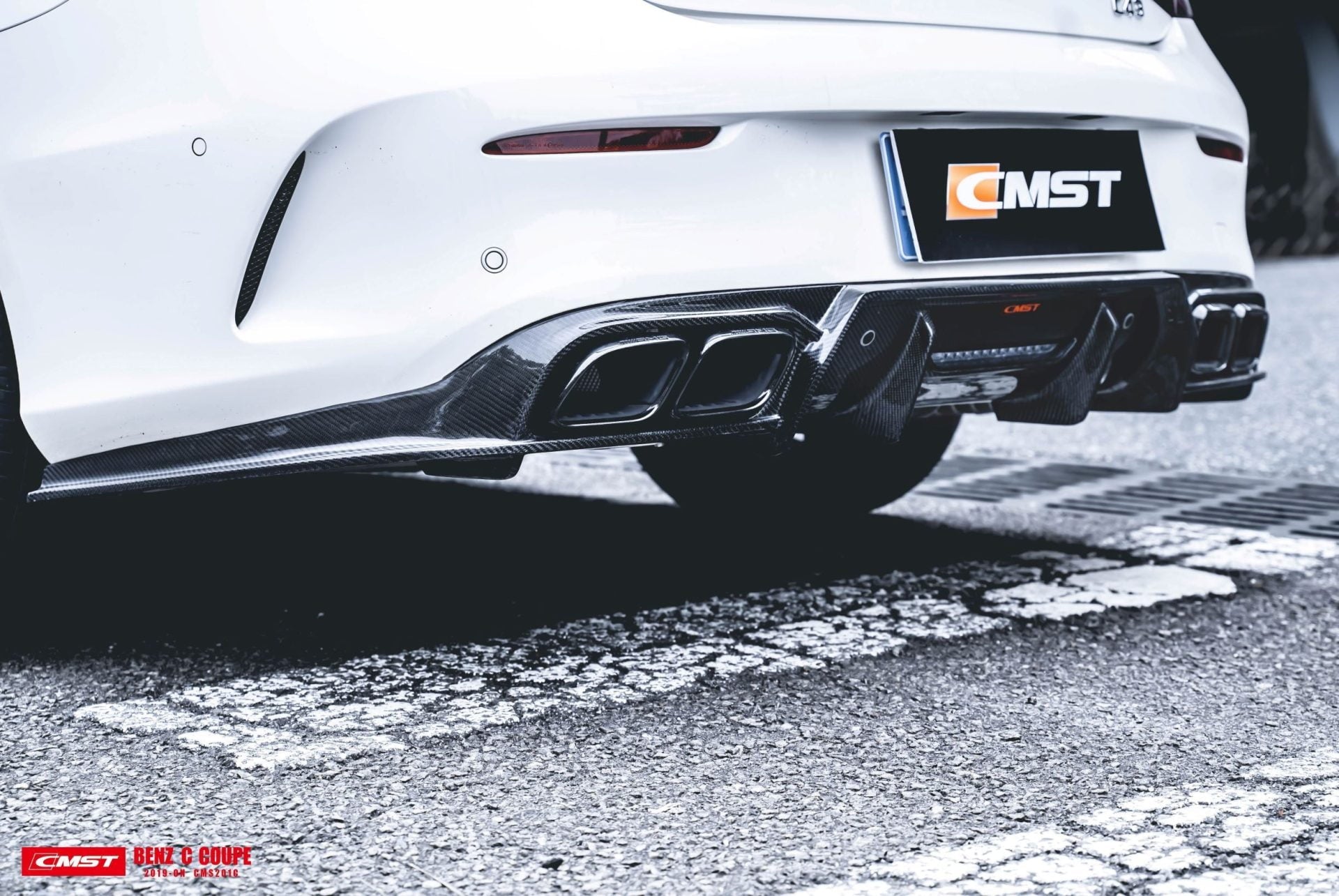 CMST Carbon Fiber Full Body Kit for Mercedes Benz C Coupe AMG Sport Package W205 (2019-ON) - Robot Bodykits