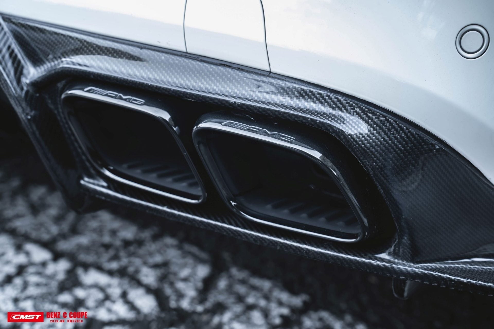 CMST Carbon Fiber Full Body Kit for Mercedes Benz C Coupe AMG Sport Package W205 (2019-ON) - Robot Bodykits